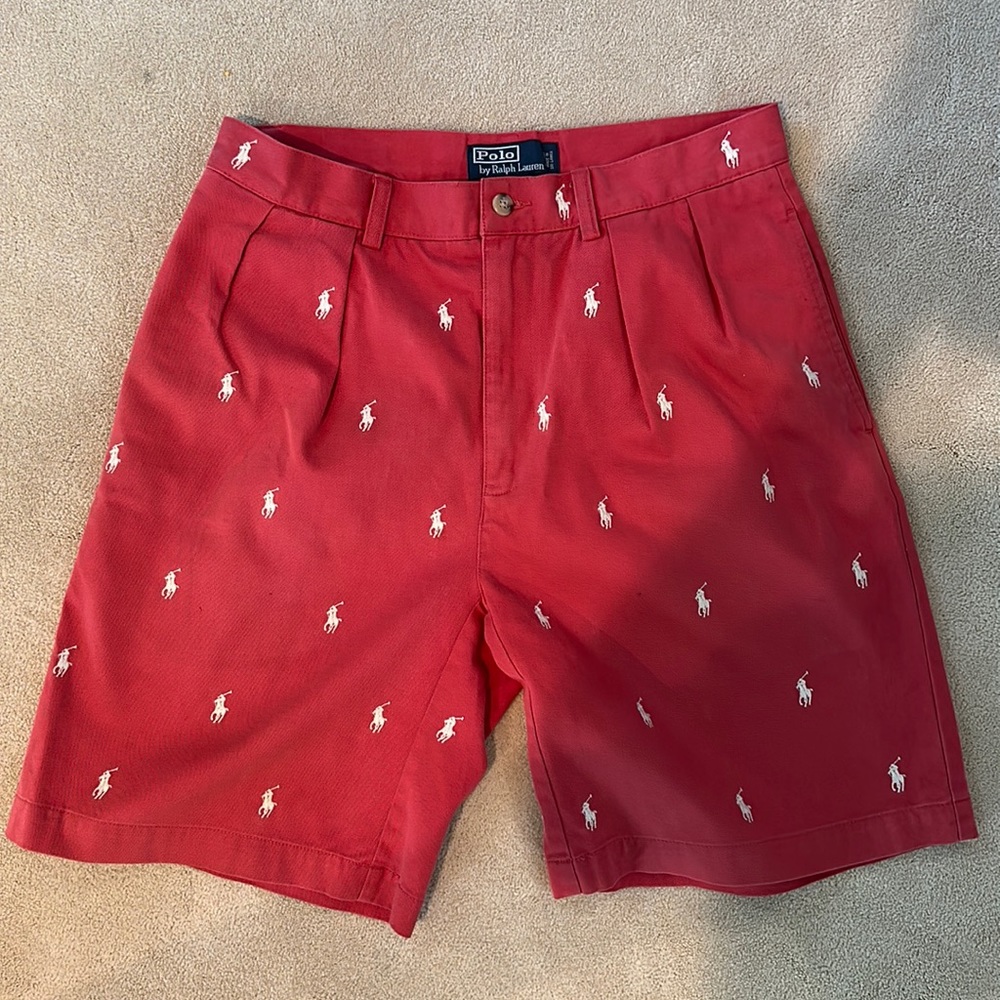 Polo Ralph Lauren Red Shorts (size 31)